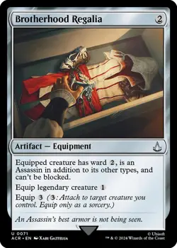 Brotherhood Regalia - 71 / English / Near Mint MTG - Image 1