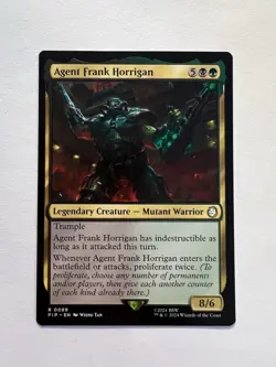 Agent Frank Horrigan - MTG Fallout - NM - Image 1