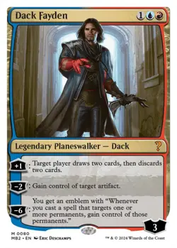 Dack Fayden (White Border) - 80 - NM Mystery Booster 2 (MB2) - Image 1