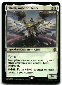 Shalai, Voice of Plenty FOIL 35 Magic_the_gathering Dominaria - Image 1