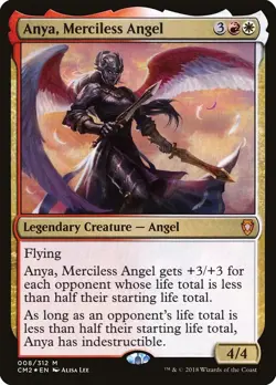 MTG Foil - Anya, Merciless Angel - 8 / MP / English - Image 1
