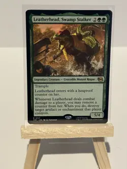 Leatherhead, Swamp Stalker 0117 Teenage Mutant Ninja Turtles MTG NM - Image 1