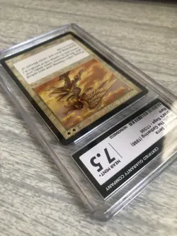 Hearld of Serra Urza's Saga Rare CGC 7.5 NM FREE SHIPPING - Image 3