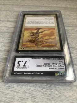 Hearld of Serra Urza's Saga Rare CGC 7.5 NM FREE SHIPPING - Image 5