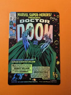 Doctor Doom (Borderless) (0394) Marvel Super Heroes Foil - Image 1