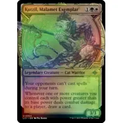 FOIL KUTZIL, MALAMET EXEMPLAR (SHOWCASE) X4 The Lost Caverns Of Ixalan LCI MTG - Image 1