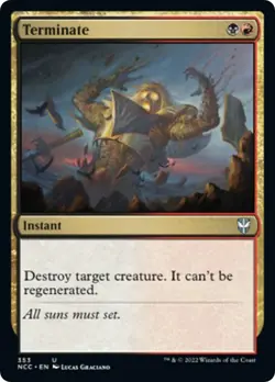 MTG Terminate - 353 / English / Near Mint - Image 1