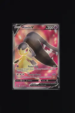 Mawile V 178/195 SWSH Silver Tempest Ultra Rare Full Art Pokemon TCG Card NM - Image 1