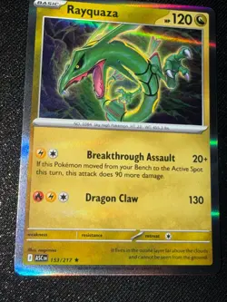 Rayquaza 153/217 Pokemon Ascended Heroes - RARE NM/M - Image 1