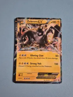 2012 POKEMON BLACK & WHITE PROMO Zekrom Ex BW38 - Image 1