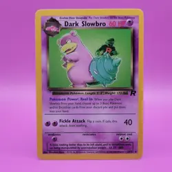 Wizards Pokemon TCG Dark Slowbro Team Rocket 29/82 Rare Unlimited 60HP - Image 1