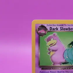 Wizards Pokemon TCG Dark Slowbro Team Rocket 29/82 Rare Unlimited 60HP - Image 2