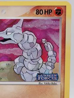 Onix 65/115 - Reverse Holo Stamped - EX Unseen Forces - Lightly Played - Image 3