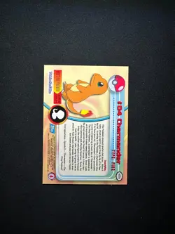 topps Pokemon TV Animation Edition Series 1 Rainbow Foil #04 Charmander - Image 2