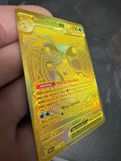 Mega Greninja EX 122/086 Secret Rare Full Art Holo Pokemon Card English - Image 4