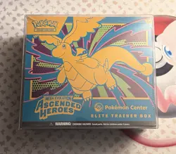 Ascended Heroes Elite Trainer Box Pokemon Center Sealed & Case Pokemon TCG - Image 1