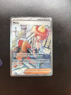 MELA 254/182 SV04 Paradox Rift Trainer Pokemon TCG SIR *SAME DAY SHIPPING - Image 1