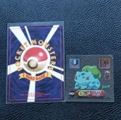 Bulbasaur Lv.30 Pokemon Mini Sticker Clear Japanese No.D01 Nintendo Japan F/S - Image 2