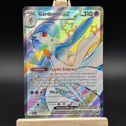 Gardevoir ex 217/091 Shiny Ultra Rare Paldean Fates Pokemon Holo Near Mint - Image 2