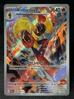 Armarouge 086/084 - Illustration Rare - Pokemon TCG: Pitch Black - NM - Image 1