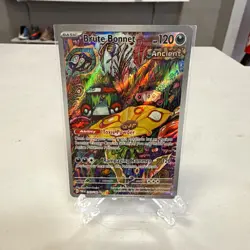 Pokemon TCG Brute Bonnet 207/182 Paradox Rift Illustration Rare Holo - Image 1