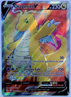 Dragonite V 191/203 Evolving Skies Ultra Rare Full Art Holo 230 HP EN - Image 1