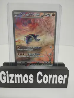 Pokemon TCG Great Tusk ex 246/198 SV01: Scarlet & Violet Base Set Holo - Image 1