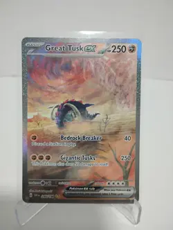 Pokemon TCG Great Tusk ex 246/198 SV01: Scarlet & Violet Base Set Holo - Image 2