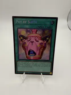 Pot Of Sloth - Chaos Origins - Secret Rare - Near Mint CORI-EN061 - YuGiOh! - Image 1