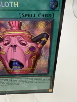 Pot Of Sloth - Chaos Origins - Secret Rare - Near Mint CORI-EN061 - YuGiOh! - Image 3
