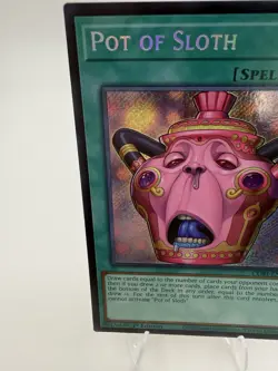 Pot Of Sloth - Chaos Origins - Secret Rare - Near Mint CORI-EN061 - YuGiOh! - Image 4