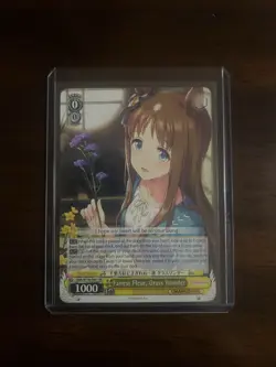 Weiss Schwarz Uma Musume ENGLISH UMA/W106-E001 RR Fairest Fleur Grass Wonder - Image 1