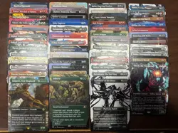 50 Borderless Cards - MTG NM Random Huge Lot [ - 50] - Image 1