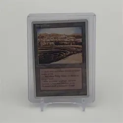 MTG - Revised, Strip Mine Land Card English Daniel Gelon - Image 1