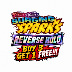 Pokemon - Surging Sparks Rev Holo - Choose Your Own Card - Buy 3 get 1 Free - Image 1