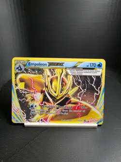 Empoleon BREAK XY134 XY Promos Full Art Black Star Promo Holo Pokemon Card LP - Image 1