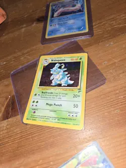 Pokemon Nidoqueen TCG Holo Unlimited Rare Card 12/130 Base Set 2 - Image 2