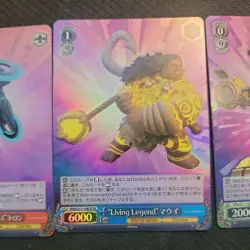 Disney Mirrorverse Weiss Schwarz JP lot of 3 SR cards - Image 3