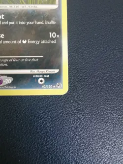 Pokemon Card Weavile 40/130 Diamond & Pearl Base Set Non-Holo Rare - Image 5