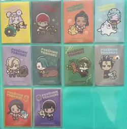 Pokemon Trainers Chibi Set - Scarlet Violet Card Sleeve 64ct Chinese Exclusive - Image 2