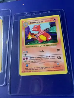 Pokemon Shadowless Base Set 4 CARDS NEAR MINT - Image 4
