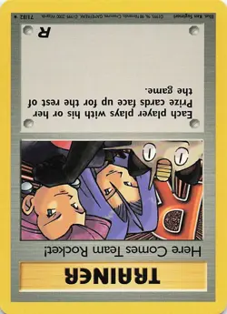 Here Comes Team Rocket! 71/82 - Rare Non-Holo WOTC TCG-Team Rocket Pokemon Card - Image 1