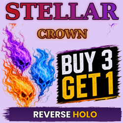 Pokemon - Stellar Crown Reverse Holo - Choose Your Own - Buy 3 get 1 Free! - Image 1