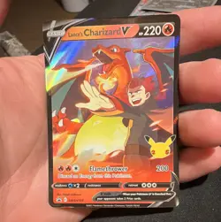 Pokemon TCG Lance's Charizard V SWSH133 Sword & Shield Promo Holo 220 HP - Image 1