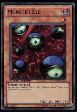 Monster Eye WP11-EN013 World Championship 2011 Card Limited Super Rare YU-GI-OH - Image 1