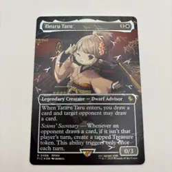 Tataru Taru (Borderless Chocobo Track Foil) FIC R 0466: Final Fantasy MTG Foil - Image 1