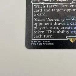 Tataru Taru (Borderless Chocobo Track Foil) FIC R 0466: Final Fantasy MTG Foil - Image 4