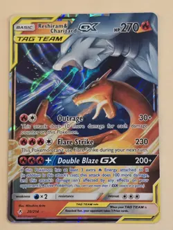 Reshiram & Charizard GX 20/214 - Unbroken Bonds - Pokemon Card M/NM - Image 1
