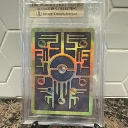 1999 Pokemon Movie Promo #1 Ancient Mew Holo BGS 9.5 No 9s Cross To PSA 10 - Image 2