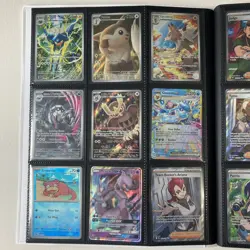 Pokemon Binder Collection, Shiny Rares, IR, Double Rares -SWSH/S&V/ME 165 Cards - Image 4